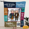 Personalized Together Since Blanket 30573 1
