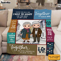 Personalized Together Since Blanket 30573 thumb 1