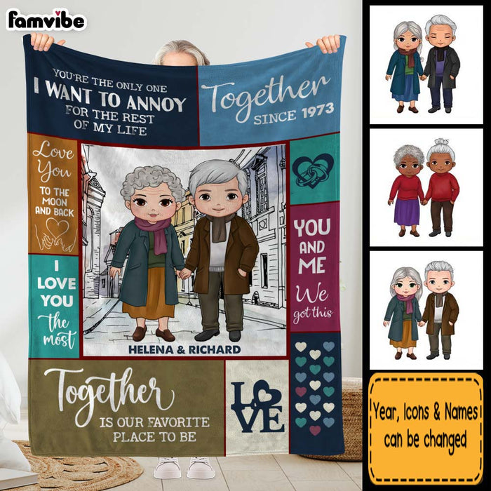 Personalized Together Since Blanket 30573 1
