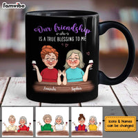 Personalized Gift For Friends Our Friendship Is A True Blessing Mug 30582 thumb 1