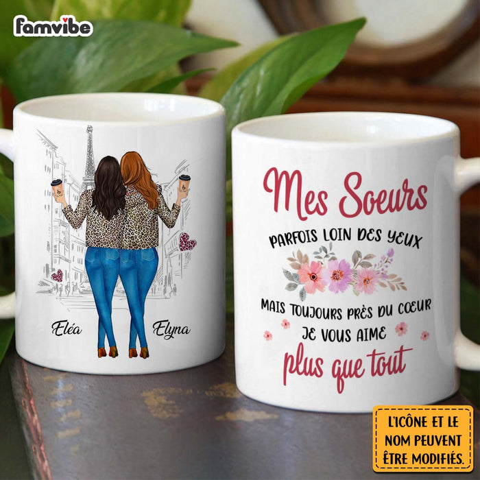 Personalized Gift For Friends Sister French Mug 30584 1
