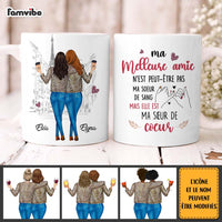 Personalized Gift For Friends Sister French Mug 30584 thumb 1
