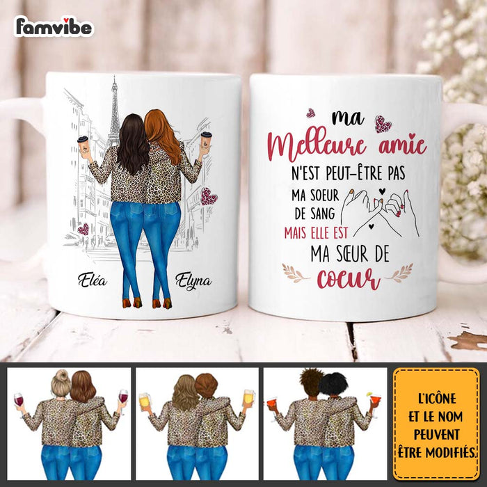 Personalized Gift For Friends Sister French Mug 30584 1