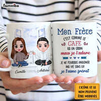 Personalized Gift For Brother French Frère Et Soeur Mug 30588 thumb 1