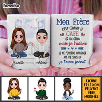 Personalized Gift For Brother French Frère Et Soeur Mug 30588 thumb 1