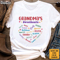 Personalized Gift For Grandma Sweetheart Custom Name Shirt - Hoodie - Sweatshirt 30597 thumb 1