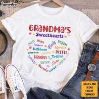 Personalized Gift For Grandma Sweetheart Custom Name Shirt - Hoodie - Sweatshirt 30597 thumb 1