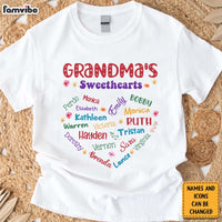 Personalized Gift For Grandma Sweetheart Custom Name Shirt - Hoodie - Sweatshirt 30597 thumb 1