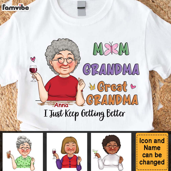 Personalized Gift For Grandma Keep Better Shirt - Hoodie - Sweatshirt 30604 1