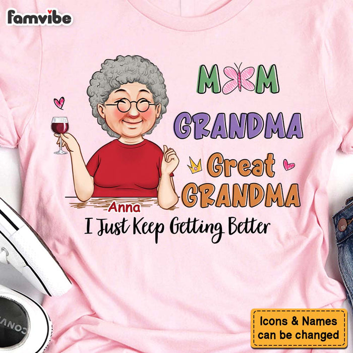 Personalized Gift For Grandma Keep Better Shirt - Hoodie - Sweatshirt 30604 1