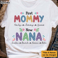 Personalized First Mom Now Grandma Shirt - Hoodie - Sweatshirt 30608 thumb 1
