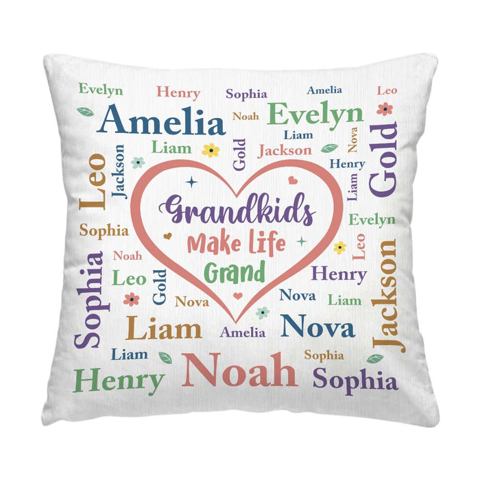 Personalized Gift For Grandma Life Grand Pillow 30613 1