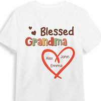 Personalized Gift For Grandma Blessed Polka Dots Shirt - Hoodie - Sweatshirt 30614 thumb 1