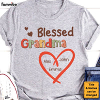 Personalized Gift For Grandma Blessed Polka Dots Shirt - Hoodie - Sweatshirt 30614 thumb 1