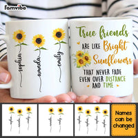 Personalized Gift For Friends Sunflowers That Never Fade Mug 30618 thumb 1