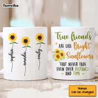 Personalized Gift For Friends Sunflowers That Never Fade Mug 30618 thumb 1