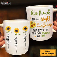 Personalized Gift For Friends Sunflowers That Never Fade Mug 30618 thumb 1