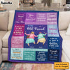 Personalized Gift To My Old Friend Blanket 30622 1