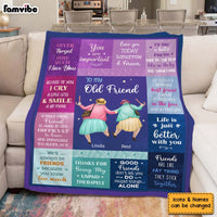 Personalized Gift To My Old Friend Blanket 30622 thumb 1