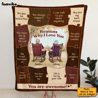 Personalized Reasons Why I Love You Couple Blanket 30625 thumb 1