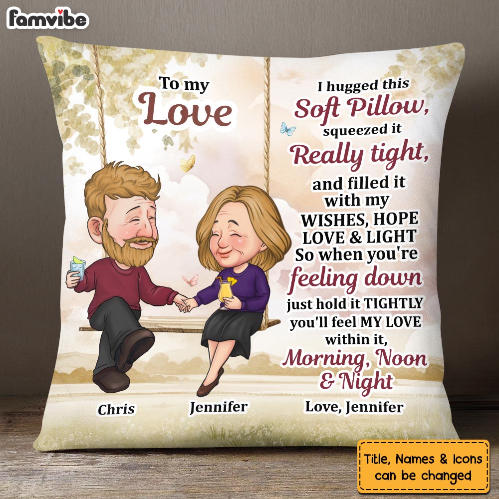 Personalized Gift For Couple Hug This Pillow 30636 Primary Mockup
