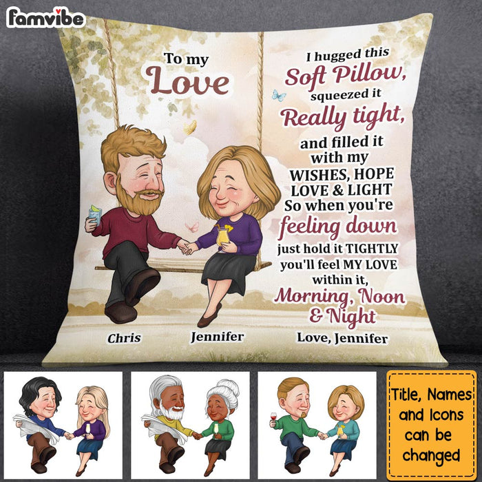 Personalized Gift For Couple Hug This Pillow 30636 1