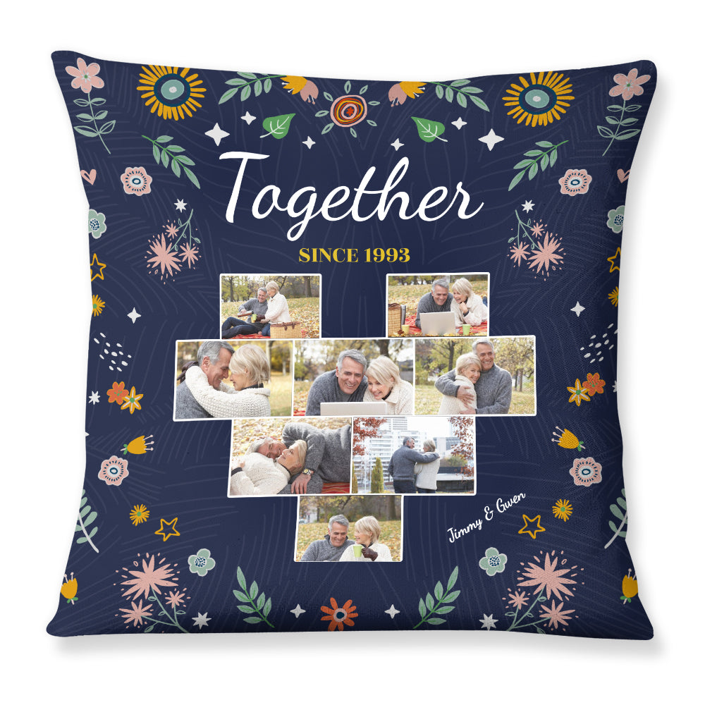 Personalized Together Couple Love Pillow 30637 Primary Mockup