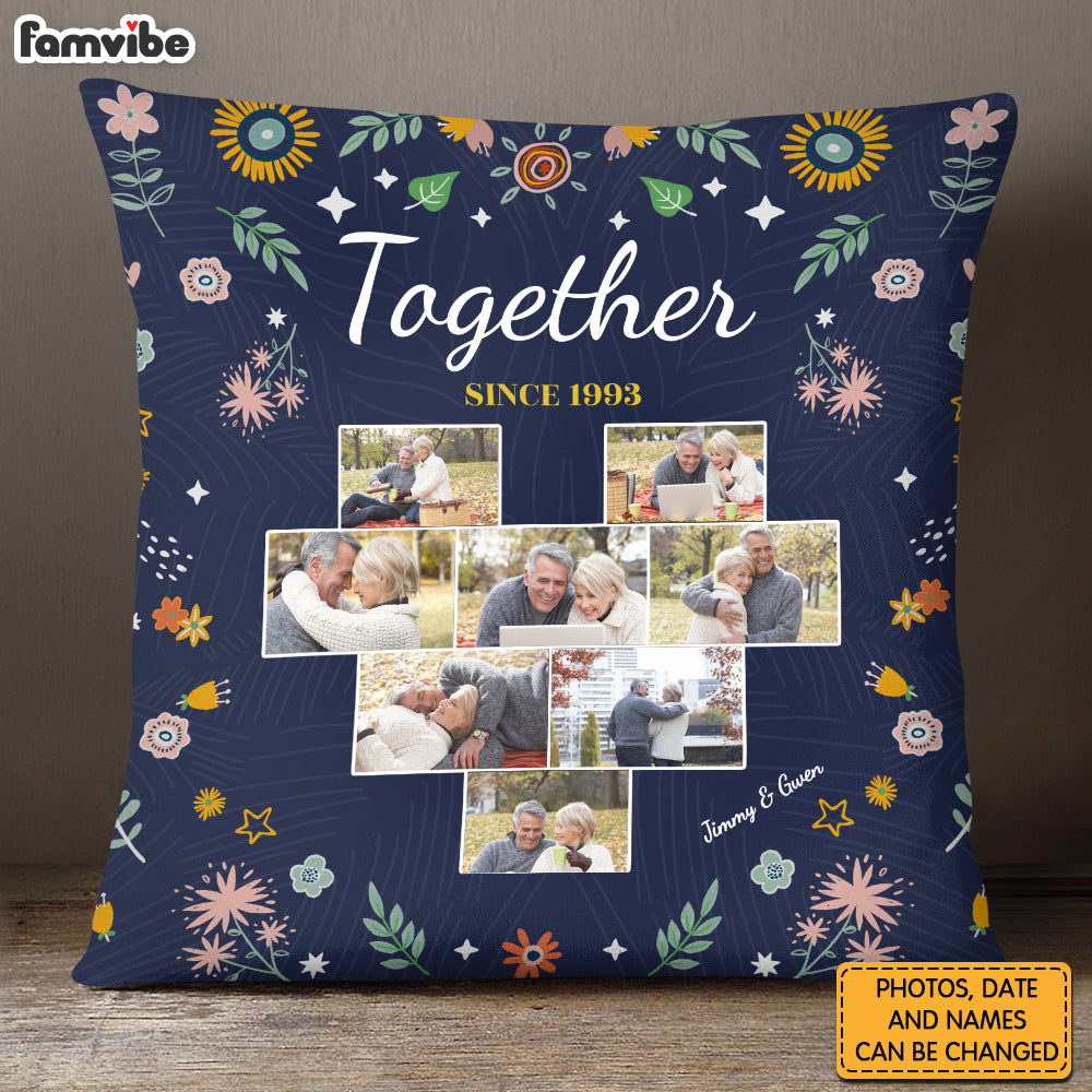 Personalized Together Couple Love Pillow 30637 Primary Mockup