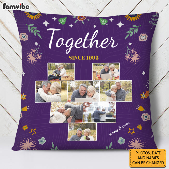 Personalized Together Couple Love Pillow 30637 1