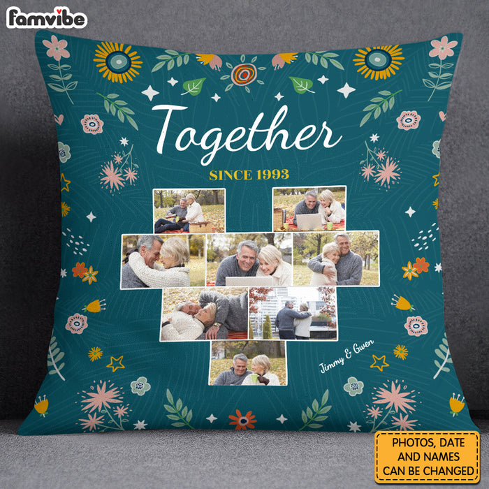 Personalized Together Couple Love Pillow 30637 1