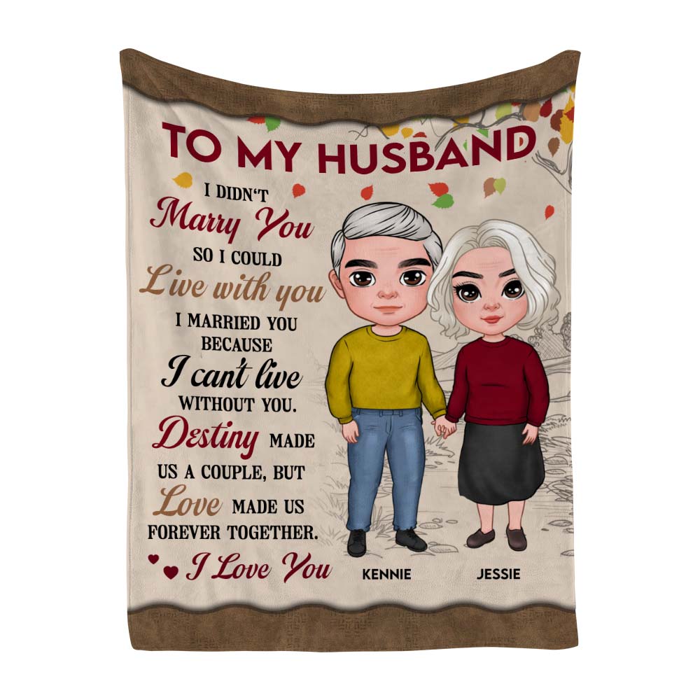 Personalized Love Made Us Forever Together Blanket 30640 Primary Mockup