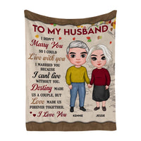 Personalized Love Made Us Forever Together Blanket 30640 thumb 1
