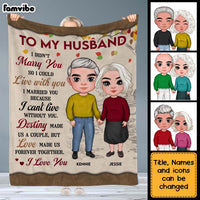 Personalized Love Made Us Forever Together Blanket 30640 thumb 1