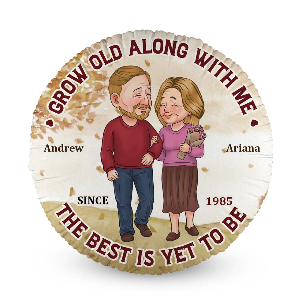 Personalized Anniversary, Loving Gift For Couples Shaped Pillow 30642 Primary Mockup