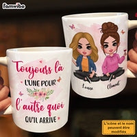 Personalized Gift For Friends Sisters French No Matter Where Mug 30646 thumb 1