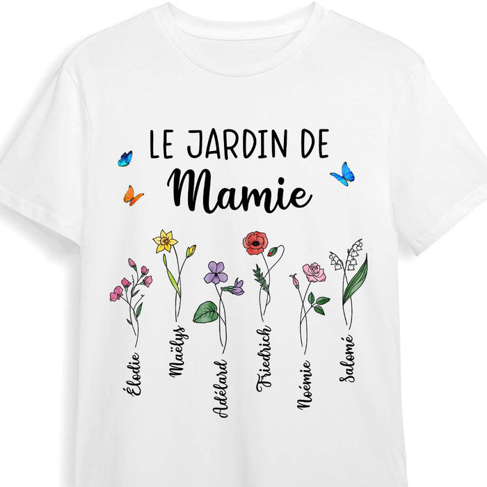 Personalized Gift For Grandma Gardern French Shirt - Hoodie - Sweatshirt 30647 1