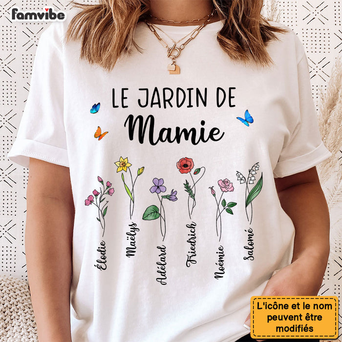 Personalized Gift For Grandma Gardern French Shirt - Hoodie - Sweatshirt 30647 1