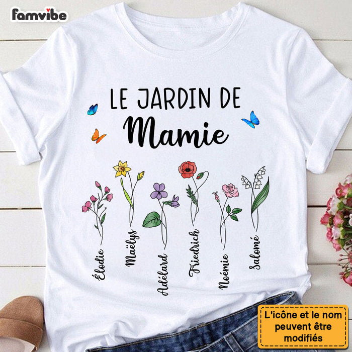 Personalized Gift For Grandma Gardern French Shirt - Hoodie - Sweatshirt 30647 1