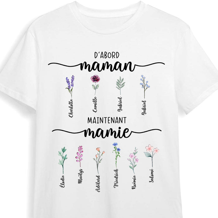 Personalized Gift For Grandma French First Mom Now Grandma Shirt - Hoodie - Sweatshirt 30648 1