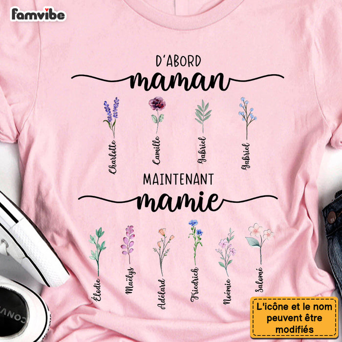 Personalized Gift For Grandma French First Mom Now Grandma Shirt - Hoodie - Sweatshirt 30648 1
