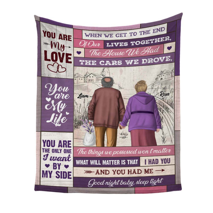 Personalized I Had You And You Had Me Couple Blanket 30659 1