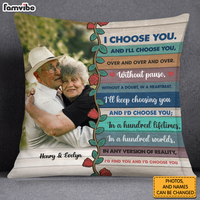 Personalized I Choose You Couple Pillow 30677 thumb 1