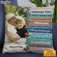 Personalized I Choose You Couple Pillow 30677 thumb 1