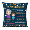 Personalized Gift For Grandson Sport Theme Hug This Pillow 30686 1
