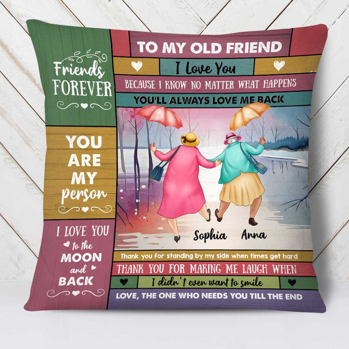 Personalized Gift For Old Friends I Love You Pillow 30700 1