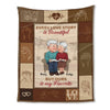 Personalized Gift For Couple Our  Love Story Is My Favorite Blanket 30711 1
