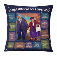 Personalized Elderly Couple Reasons Why I Love You Pillow 30715 thumb 1