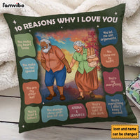 Personalized Elderly Couple Reasons Why I Love You Pillow 30715 thumb 1