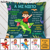 Personalized Gift For Grandson Spanish Hug This Pillow 30718 thumb 1