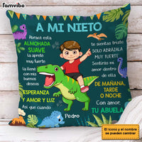 Personalized Gift For Grandson Spanish Hug This Pillow 30718 thumb 1